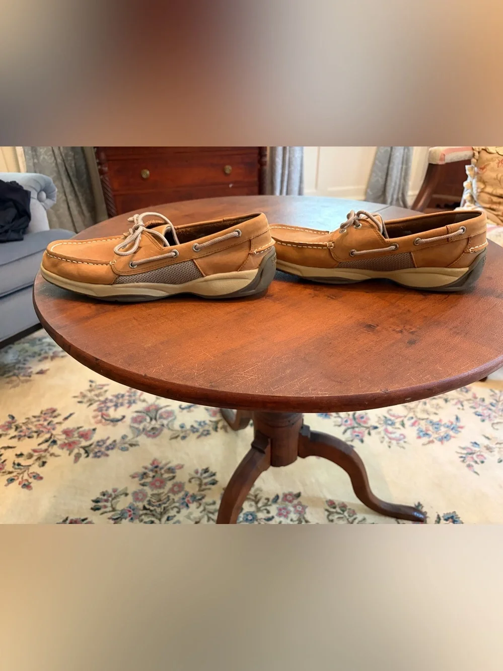 Sperry Billfish Men’s Leather Boat Shoes Sz 10.5 M